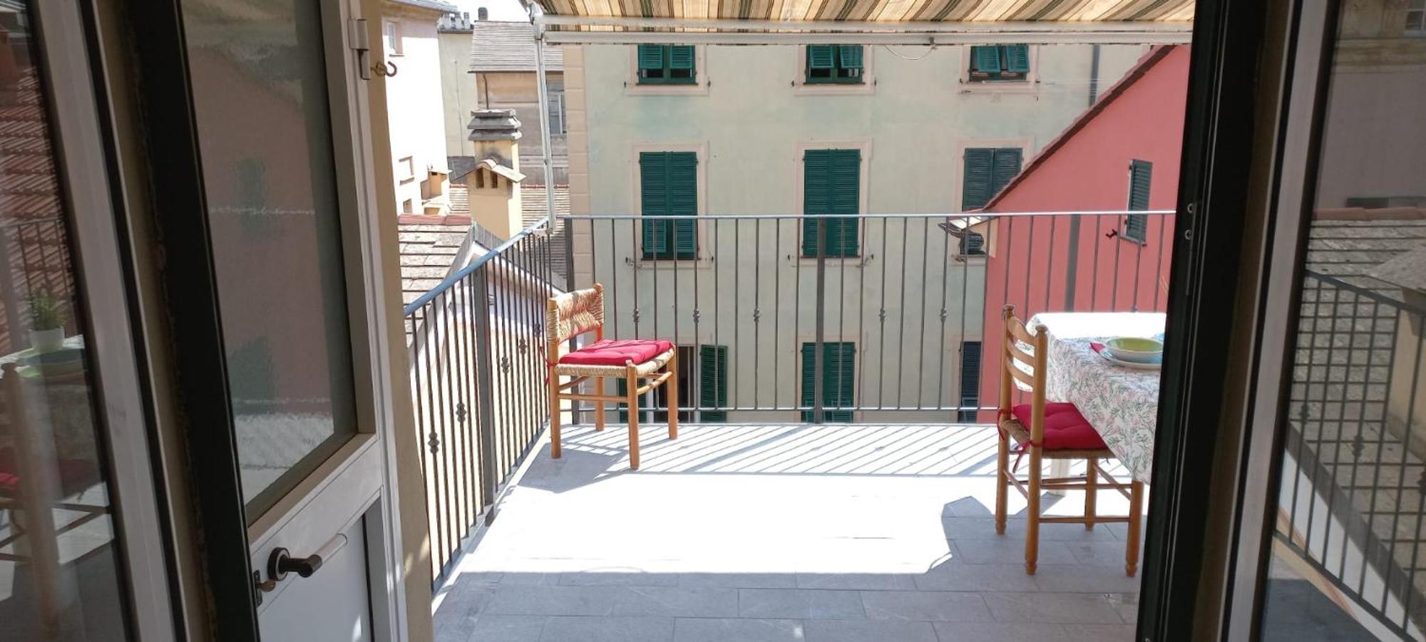 Apartmán La Casa Sui Tetti Chiavari Exteriér fotografie